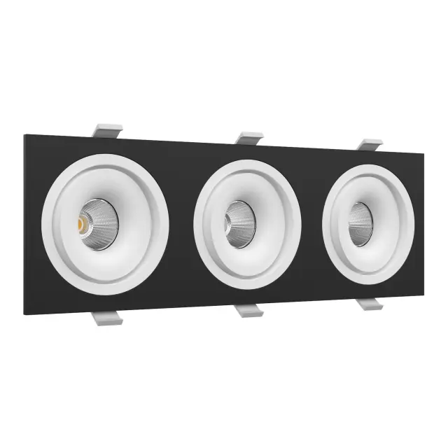 Точечный светильник Ledron MJ1006 SQ3 Black-White — черный