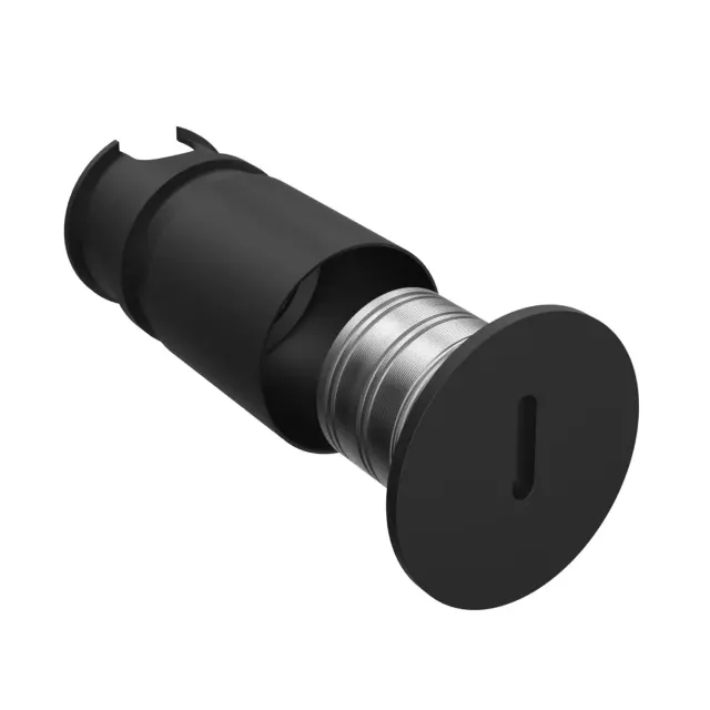 Встраиваемый в стену светильник Ledron R712 Black — черный, ракурс 2