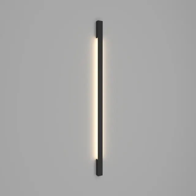 Бра Ledron RAILING 1300 Black — черный, ракурс 3
