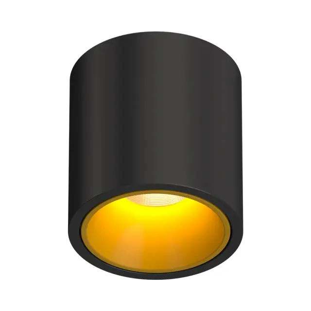 Точечный светильник Ledron RINBOK Black-Gold — черный