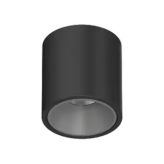 Точечный светильник Ledron RINBOK Black-Grey — черный, ракурс 2