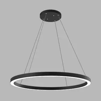 Светильник Ledron RING LINE R800 Black 3K — черный