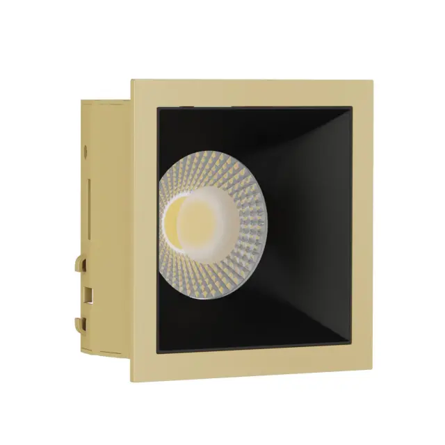 Точечный светильник Ledron RISE KIT1 Gold-Black — черный