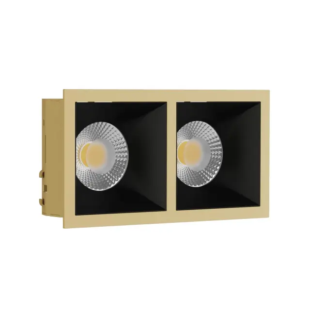Точечный светильник Ledron RISE KIT2 Gold-Black — золотой