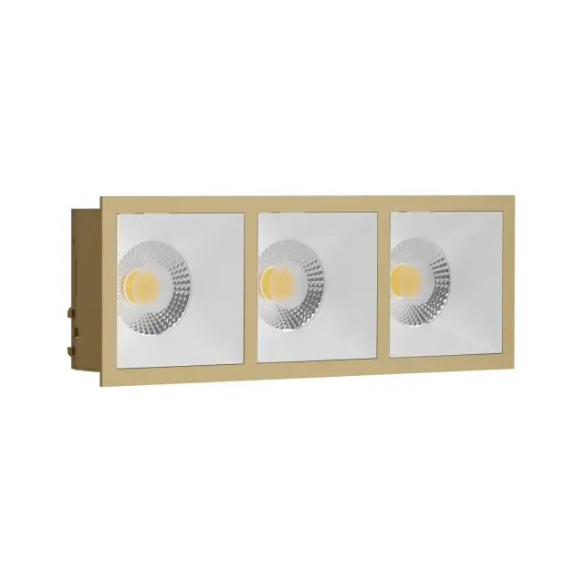 Точечный светильник Ledron RISE KIT3 Gold-White — золотой