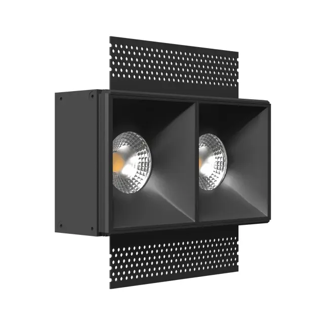 Точечный светильник Ledron RISE SQ H KIT2 Black — черный