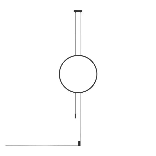 Светильник Ledron Ring AP1-L BK — черный
