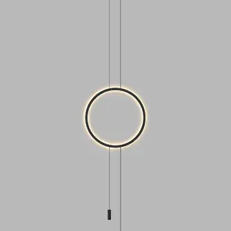 Светильник Ledron Ring AP1-S BK — черный