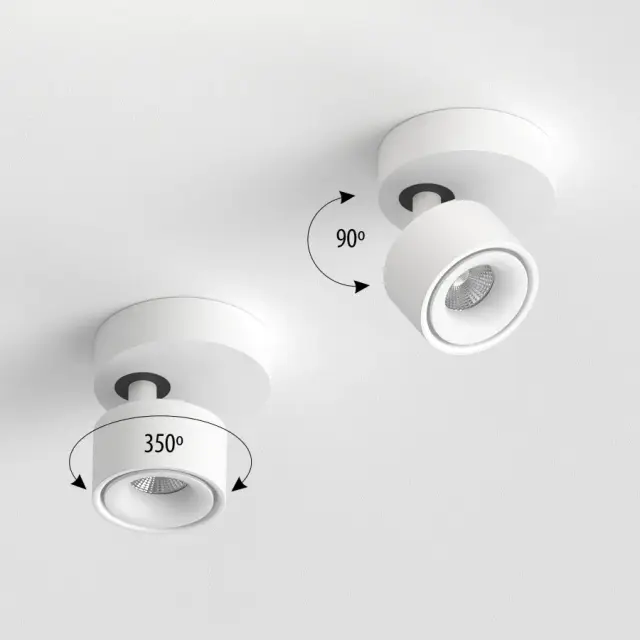 Спот Ledron SAGITONY R1 S75 White — белый, ракурс 6