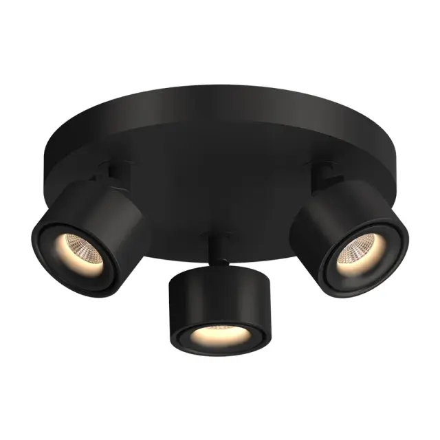 Спот Ledron SAGITONY R3 S75 Black — черный, ракурс 2