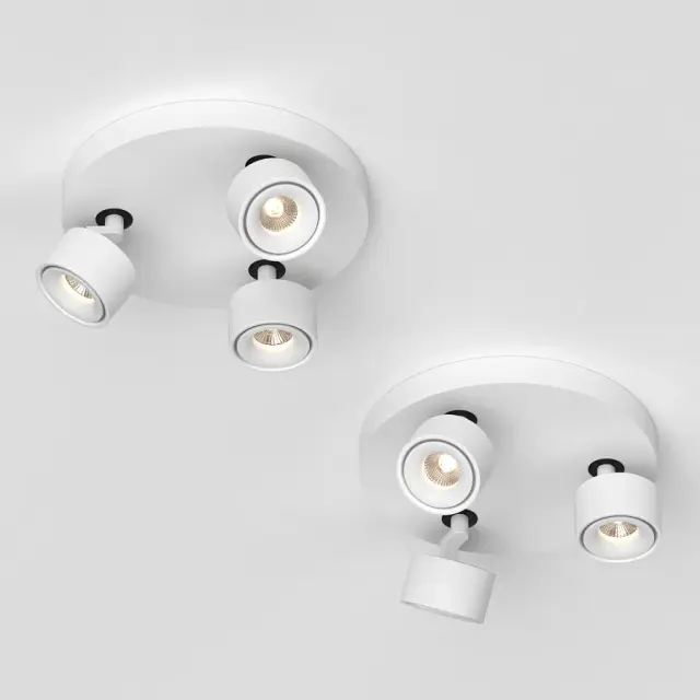 Спот Ledron SAGITONY R3 S75 Dim White — белый, ракурс 2