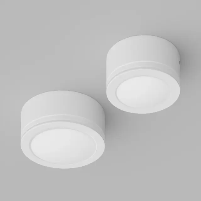 Точечный светильник Ledron SDL06-R80-3100K White — белый, ракурс 2