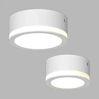 Точечный светильник Ledron SDL06-R80-4200K White — белый, ракурс 2