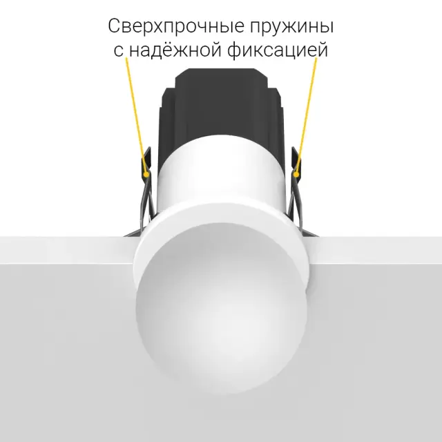 Точечный светильник Ledron SL74210/7W — белый, ракурс 7