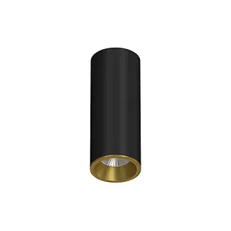 Точечный светильник Ledron SLC7391/7W Black-Gold TRIAC — черный, ракурс 3