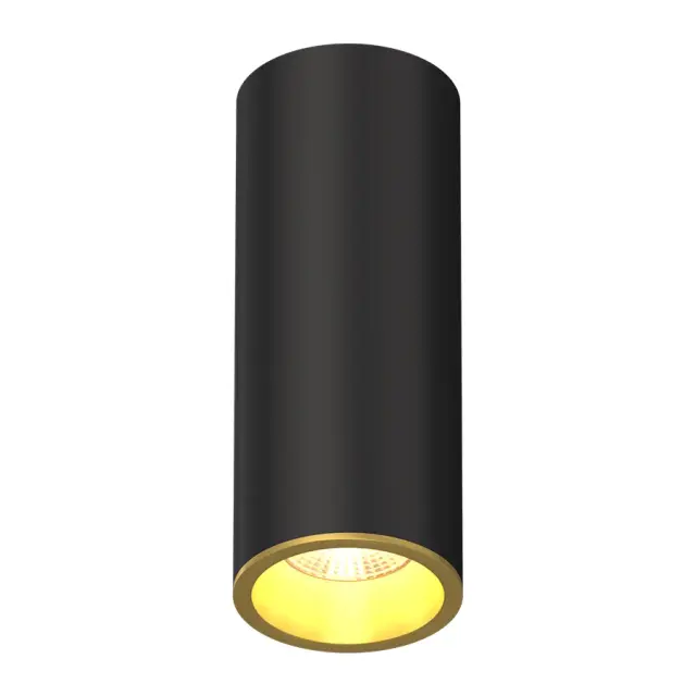 Точечный светильник Ledron SLC7391/7W Black-Gold TRIAC — черный