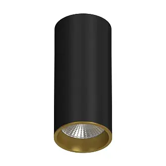 Точечный светильник Ledron SLC7392/12W Black-Gold — черный, ракурс 2