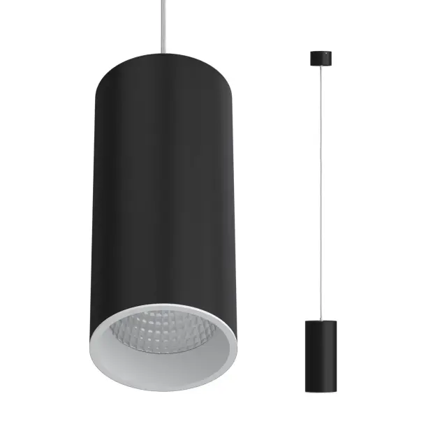 Светильник Ledron SLC7392/12W-P Black-White — черный, ракурс 2