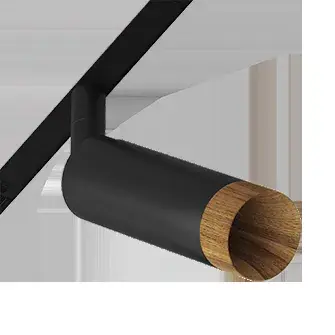 Светильник для магнитного трека Ledron Sagi S40 Wooden Bl 3000K — черный