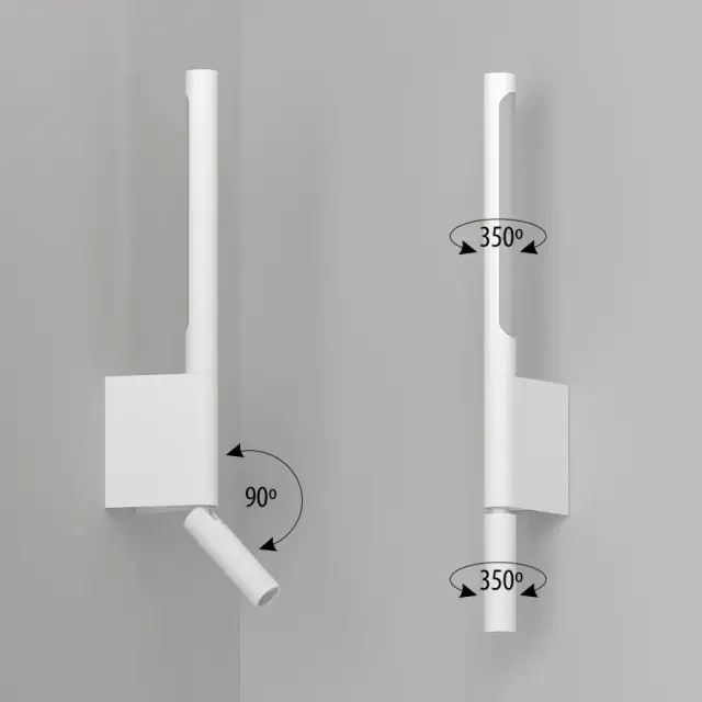 Бра Ledron Y9133 White — белый, ракурс 4