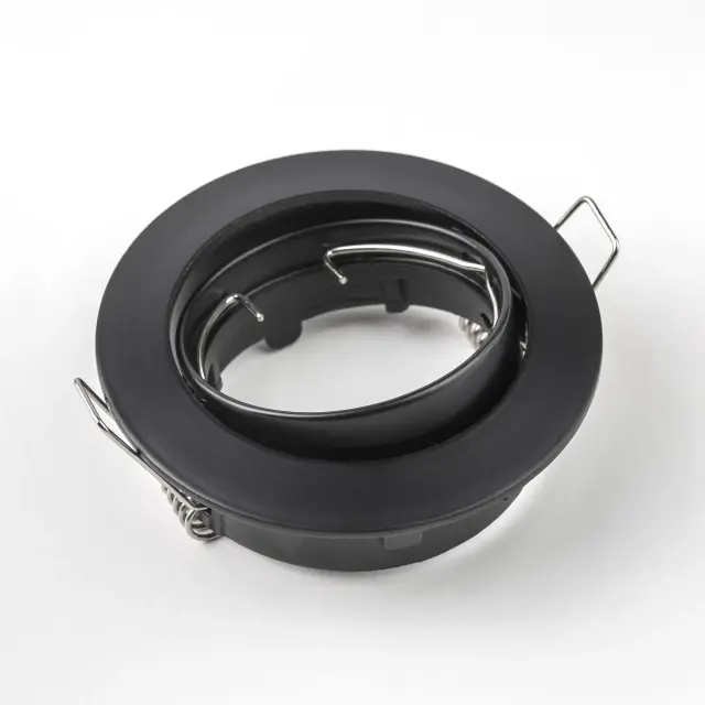 Точечный светильник Lightstar 011027 LEGA 16 — черный, ракурс 2