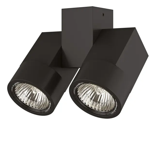 Точечный светильник Lightstar 051037 ILLUMO X2 — черный