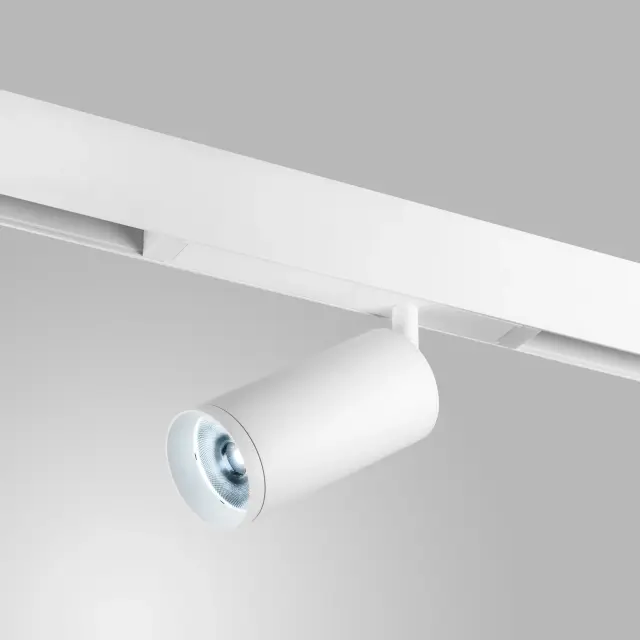 Светильник для однофазного трека Lightstar 205036 TETA — белый, ракурс 2