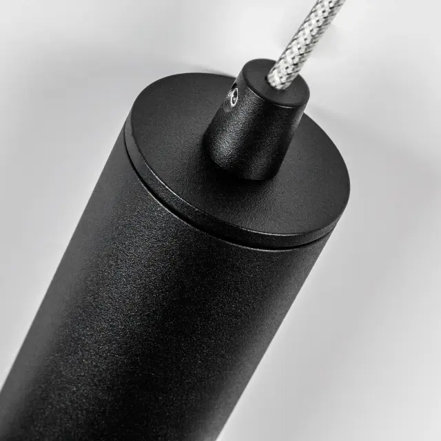 Светильник для однофазного трека Lightstar 205407 TETA — черный, ракурс 4