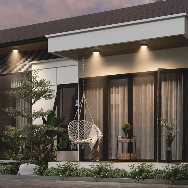Точечный светильник Lightstar 214972 URBANO — черный, ракурс 2