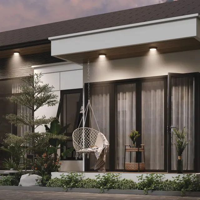 Точечный светильник Lightstar 214974 URBANO — черный, ракурс 2