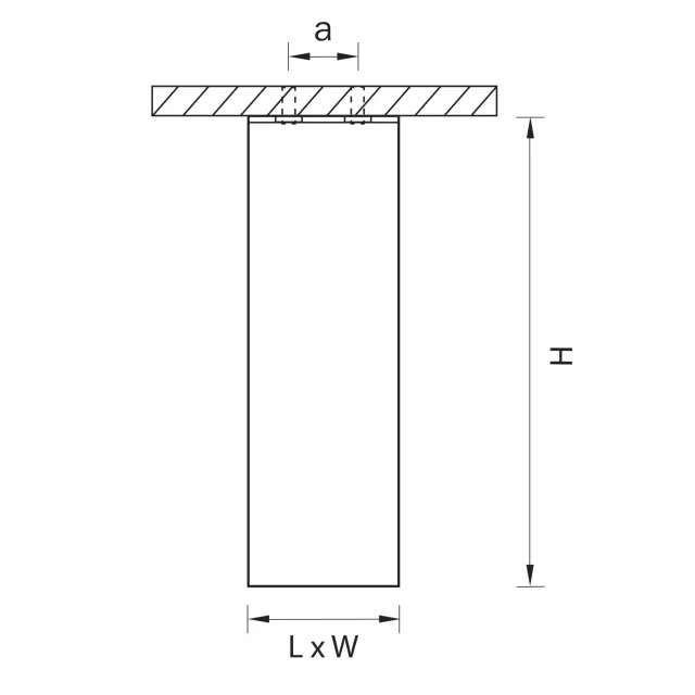 Точечный светильник Lightstar 216397 RULLO — черный, ракурс 2