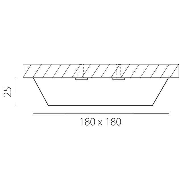 Точечный светильник Lightstar 216804 URBANO — белый, ракурс 2