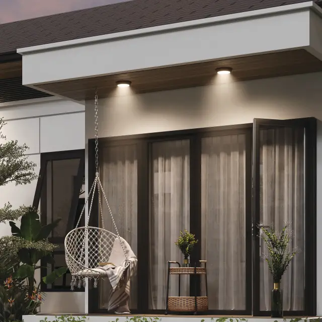 Точечный светильник Lightstar 216972 URBANO — черный, ракурс 2