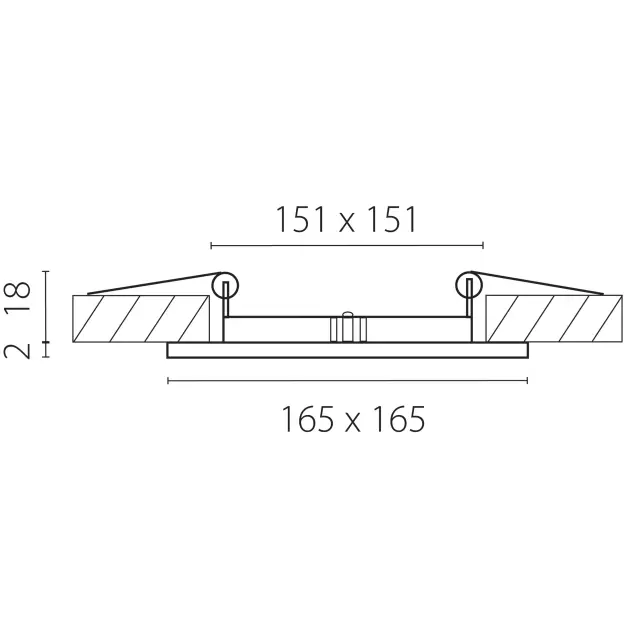 Точечный светильник Lightstar 224124 ZOCCO — белый, ракурс 2