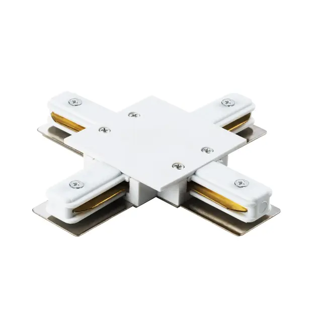 Соединитель для однофазного трека Lightstar 501146 BARRA — белый