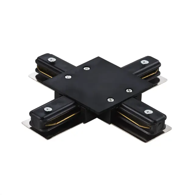 Соединитель для однофазного трека Lightstar 501147 BARRA — черный