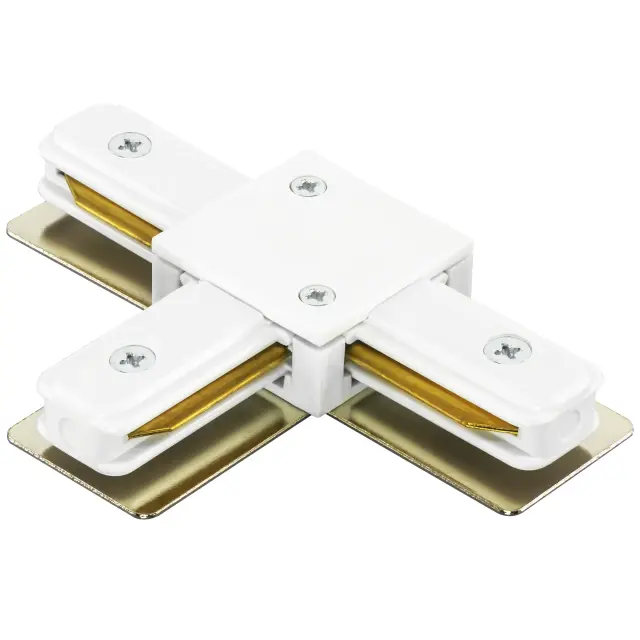 Соединитель для однофазного трека Lightstar 502136 BARRA — белый