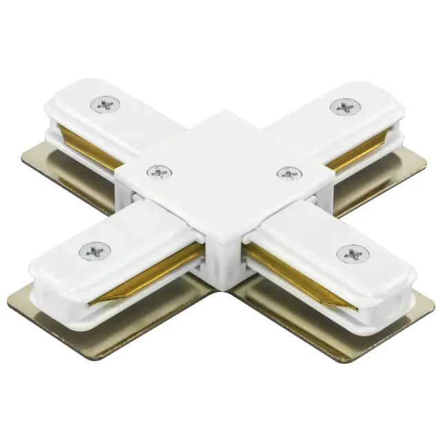 Соединитель для однофазного трека Lightstar 502146 BARRA — белый