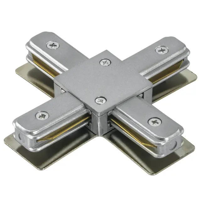 Соединитель для однофазного трека Lightstar 502149 BARRA — серый