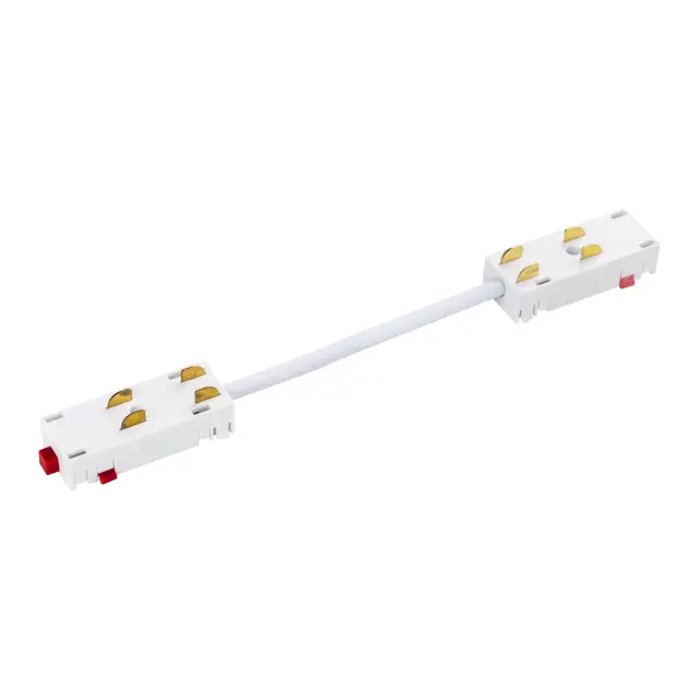 Соединитель питания регулируемый гибкий Lightstar 505156 TETA — белый