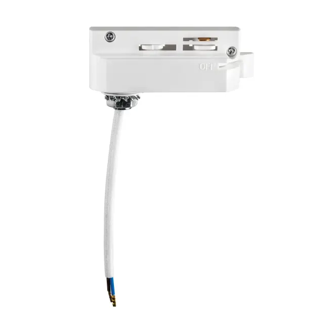 Адаптер для однофазного шинопровода Lightstar 592006 BARRA — белый