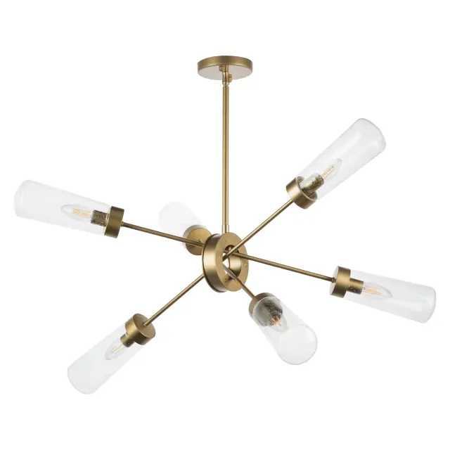 Люстра Lightstar 690063 CROTONE — золотой