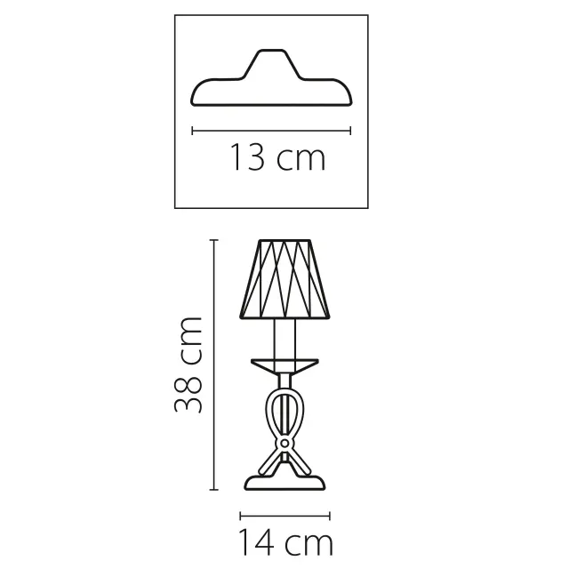 Люстра Lightstar 705914 RICCIO — хром, ракурс 2