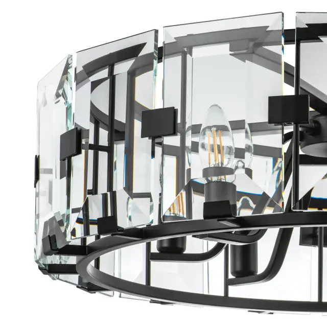 Люстра Lightstar 713287 NOVARA — черный, ракурс 4