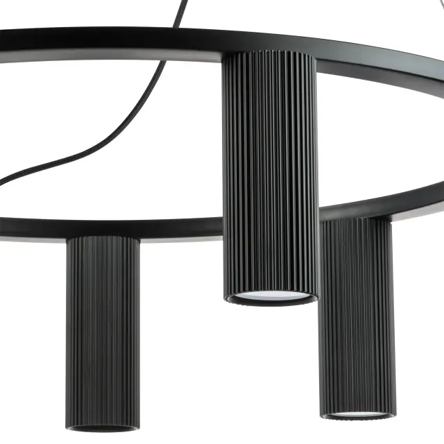 Люстра Lightstar 718097 ROMA — черный, ракурс 4