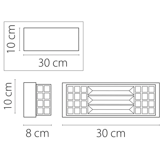 Бра Lightstar 722640 LIMPIO — хром, ракурс 2