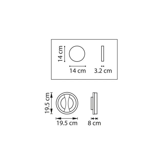 Бра Lightstar 723627 LODI — черный, ракурс 4
