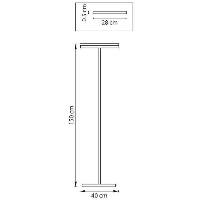 Торшер Lightstar 723727 LODI — черный, ракурс 7