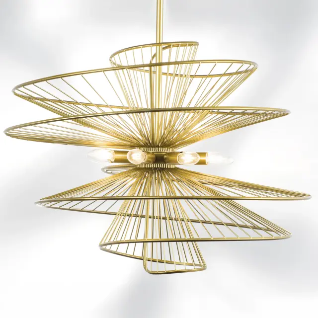 Люстра Lightstar 728183 ZETA — золотой, ракурс 8