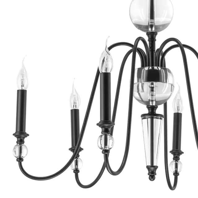 Люстра Lightstar 732067 RAGNO — черный, ракурс 2